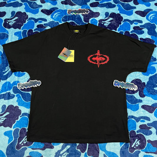 Corteiz x Slaughter Gang 21 Savage T-shirt Black