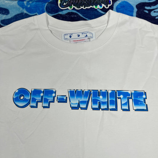 Remera Off White Metal Arrow Blanca XL