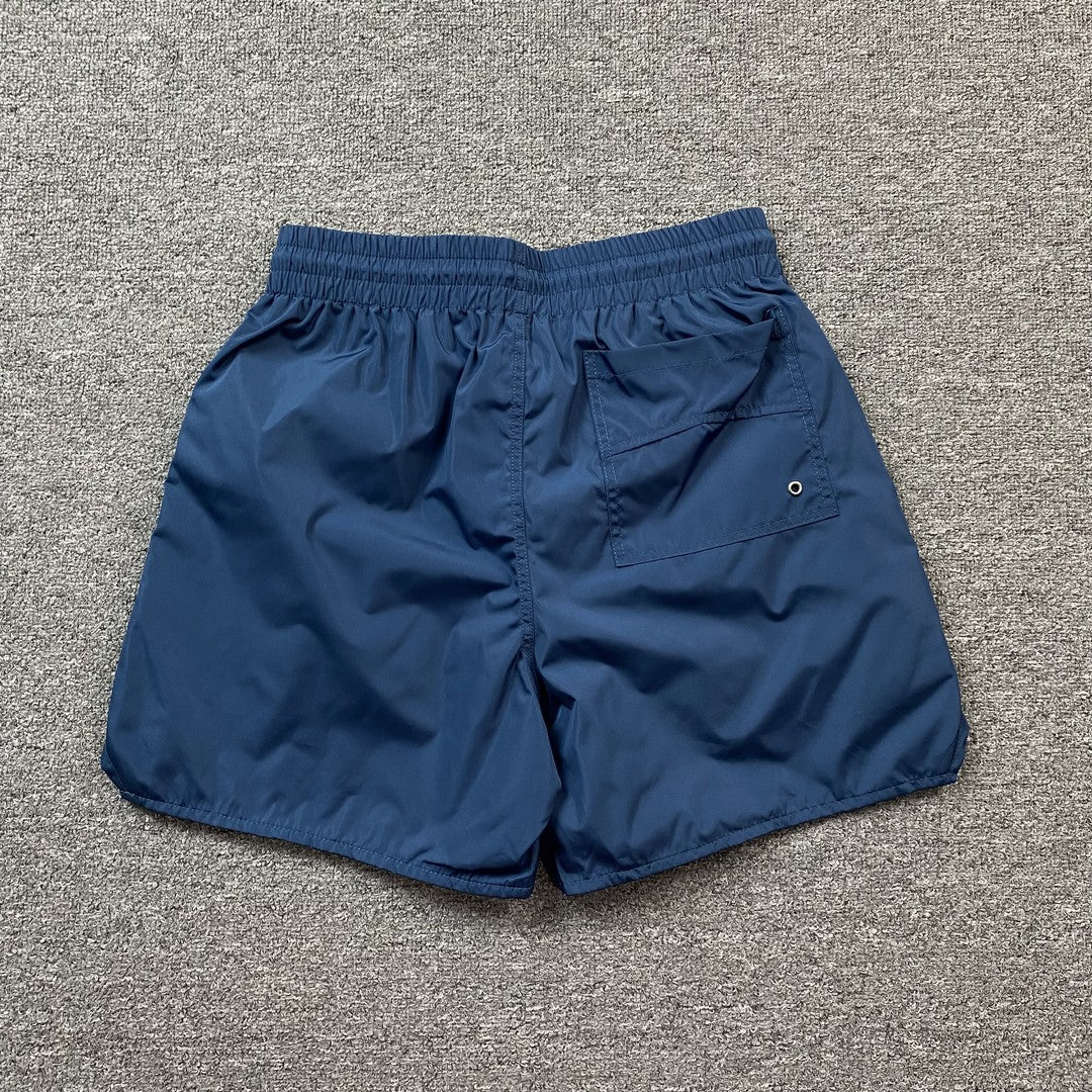 RHUDE RH LOGO SHORTS BLUE-Drip Store Argentina