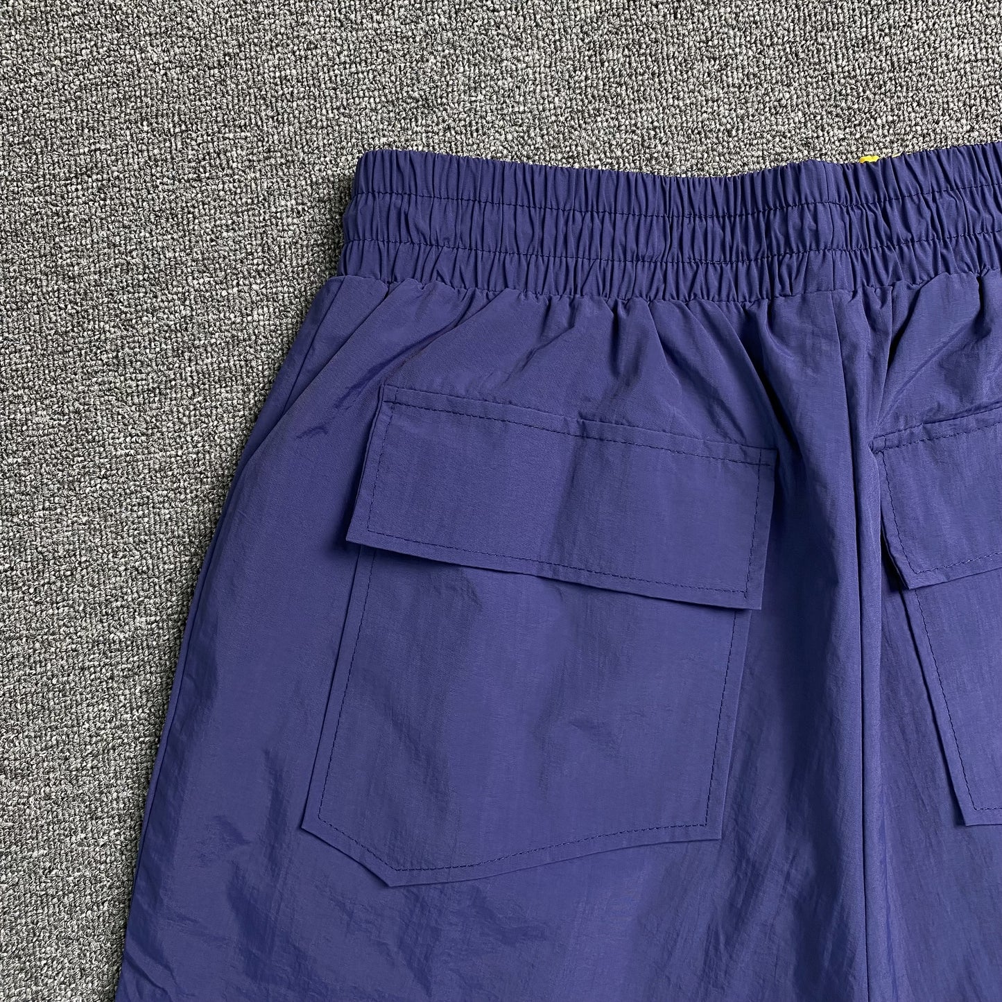 RHUDE RH LOGO SHORTS BLUE NAVY-Drip Store Argentina
