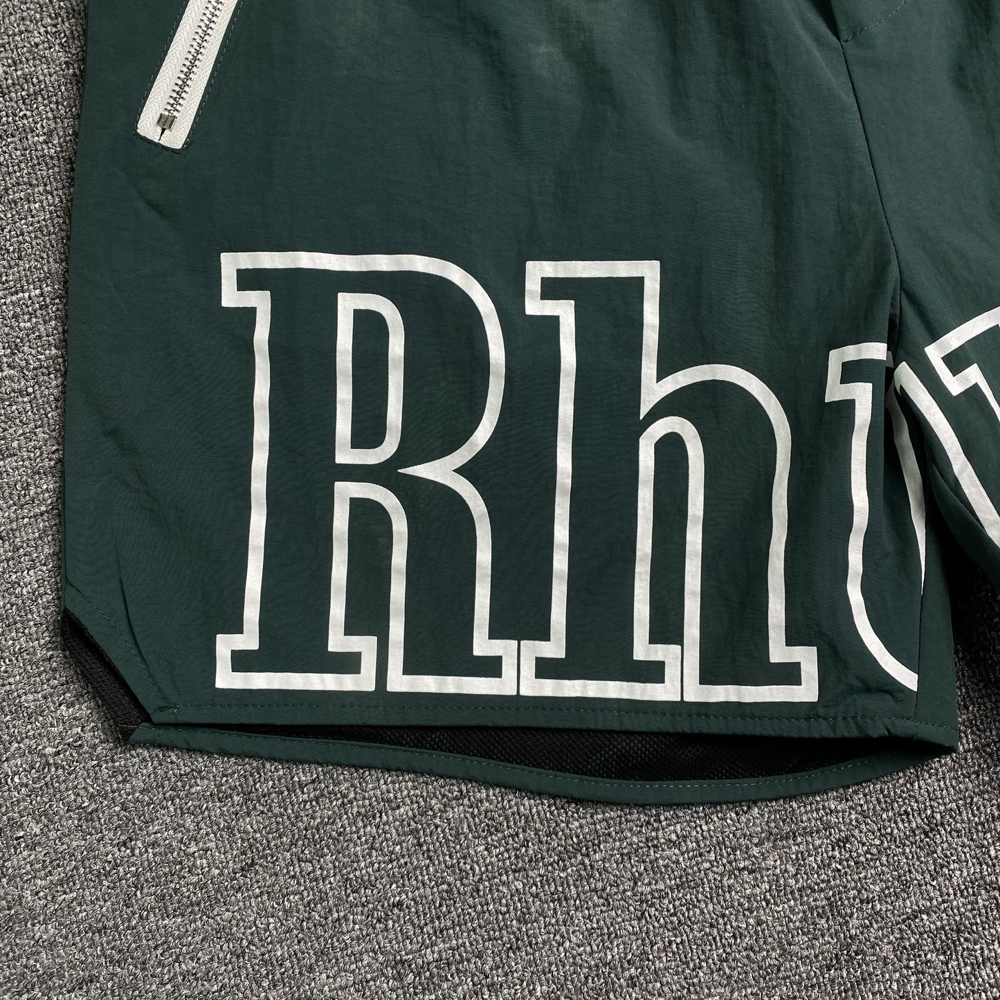 rhude-rh-logo-shorts-green-3-Drip Store Argentina