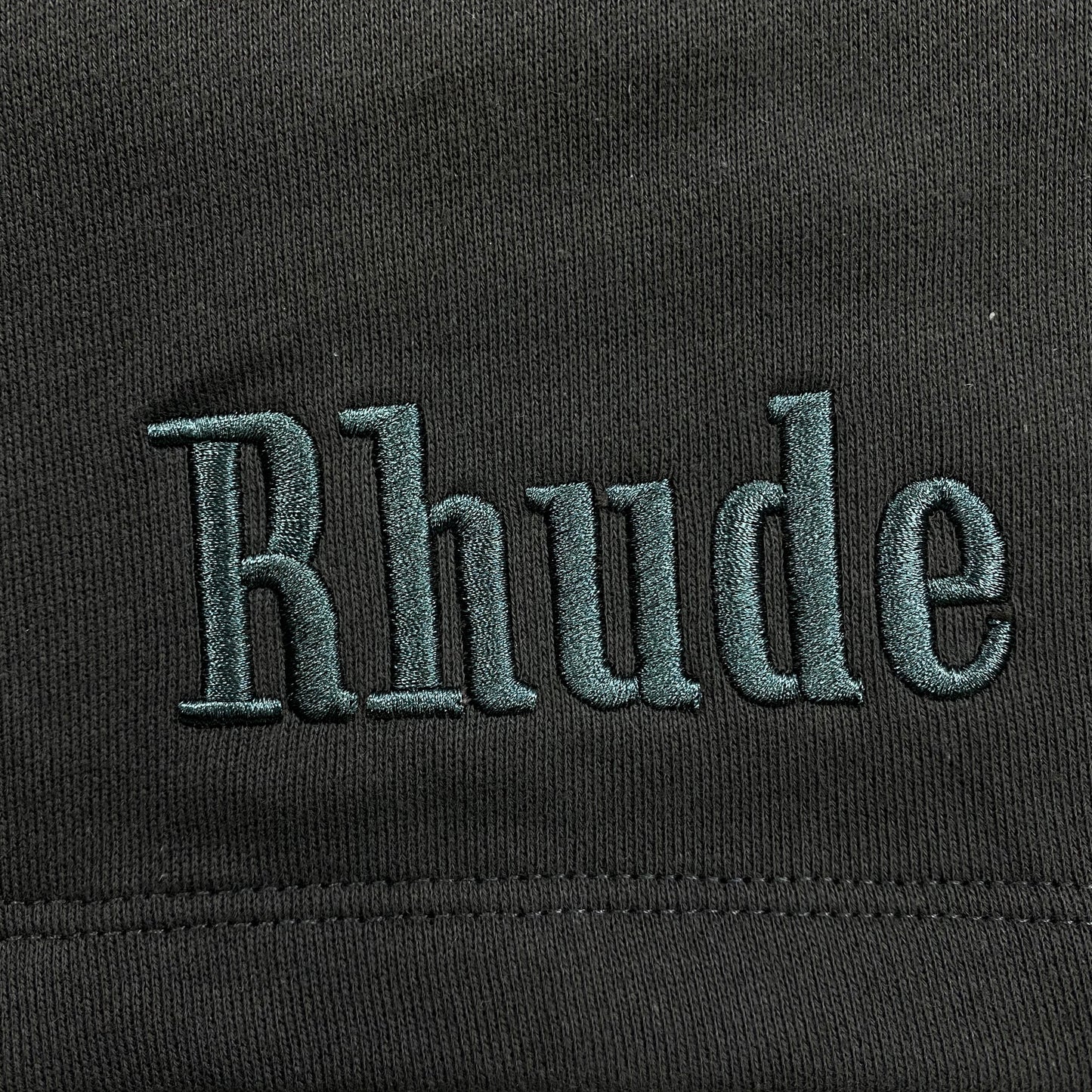 RHUDE SHORTS BLACK-Drip Store Argentina