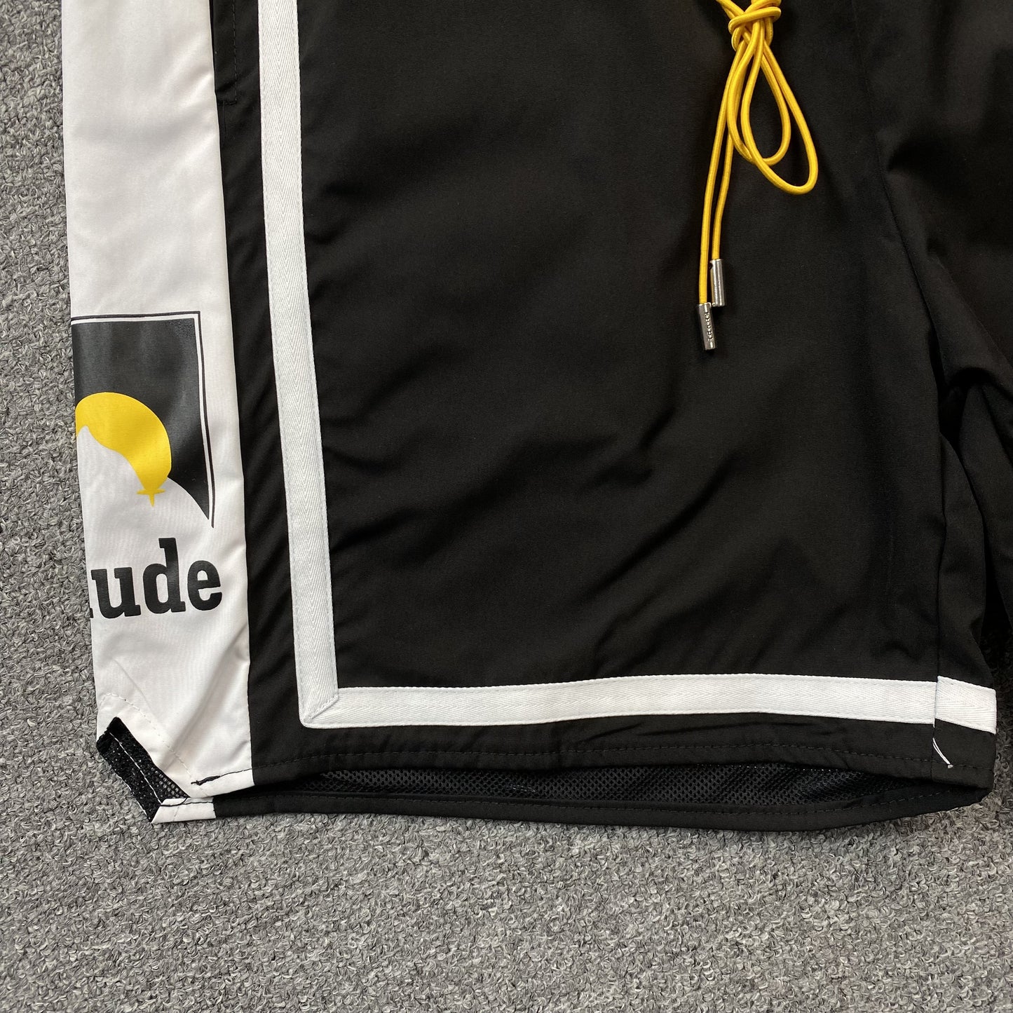 RHUDE SHORTS BLACK-Drip Store Argentina