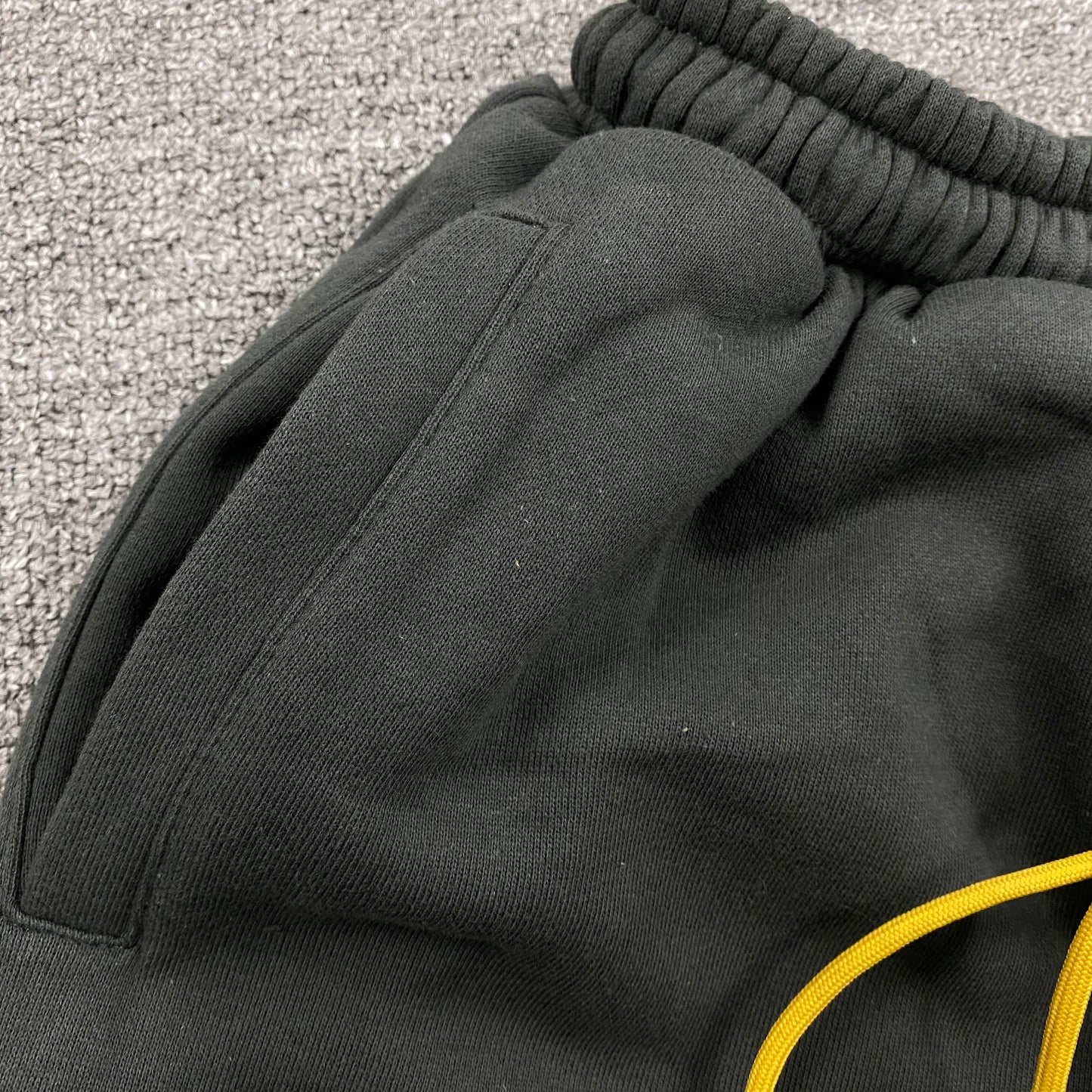 RHUDE SHORTS BLACK-Drip Store Argentina
