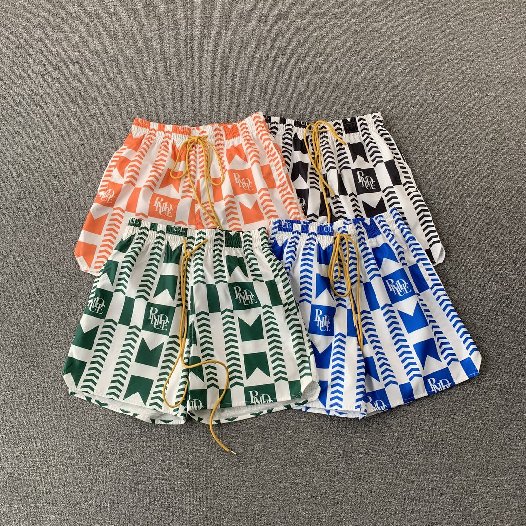 RHUDE SHORTS BLUE-Drip Store Argentina