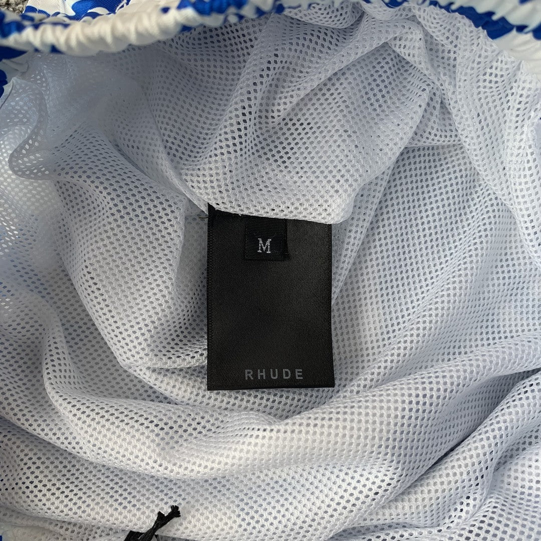 RHUDE SHORTS BLUE-Drip Store Argentina
