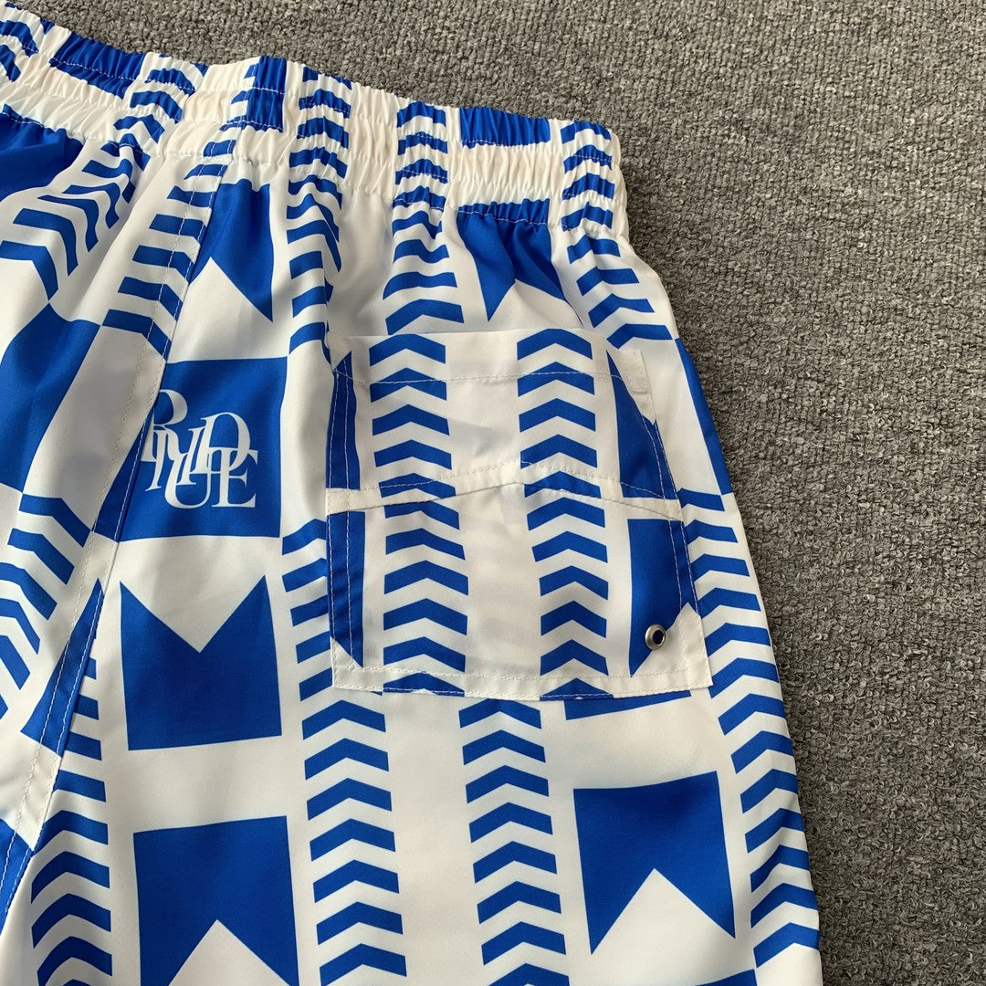RHUDE SHORTS BLUE-Drip Store Argentina