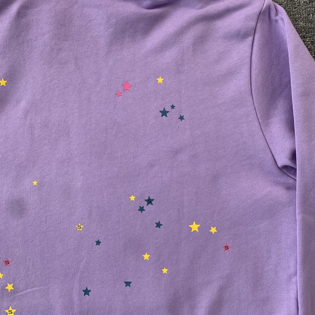 SP5DER ACAI HOODIE PURPLE-Drip Store Argentina
