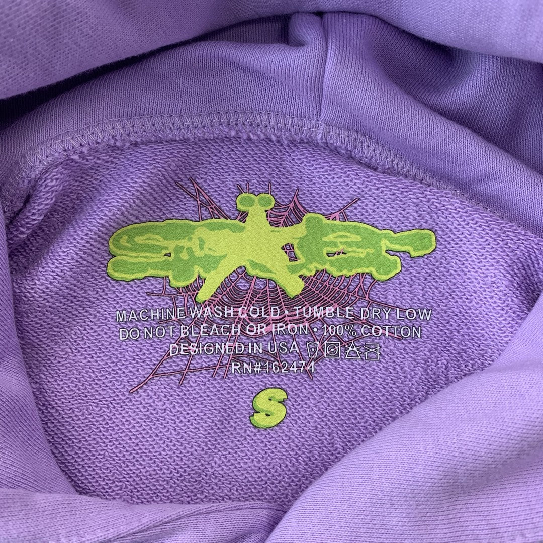 SP5DER ACAI HOODIE PURPLE-Drip Store Argentina