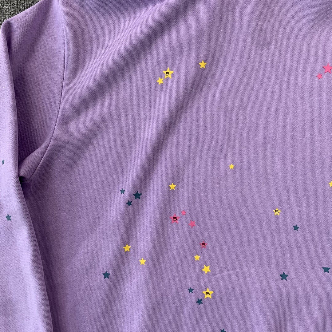 SP5DER ACAI HOODIE PURPLE-Drip Store Argentina