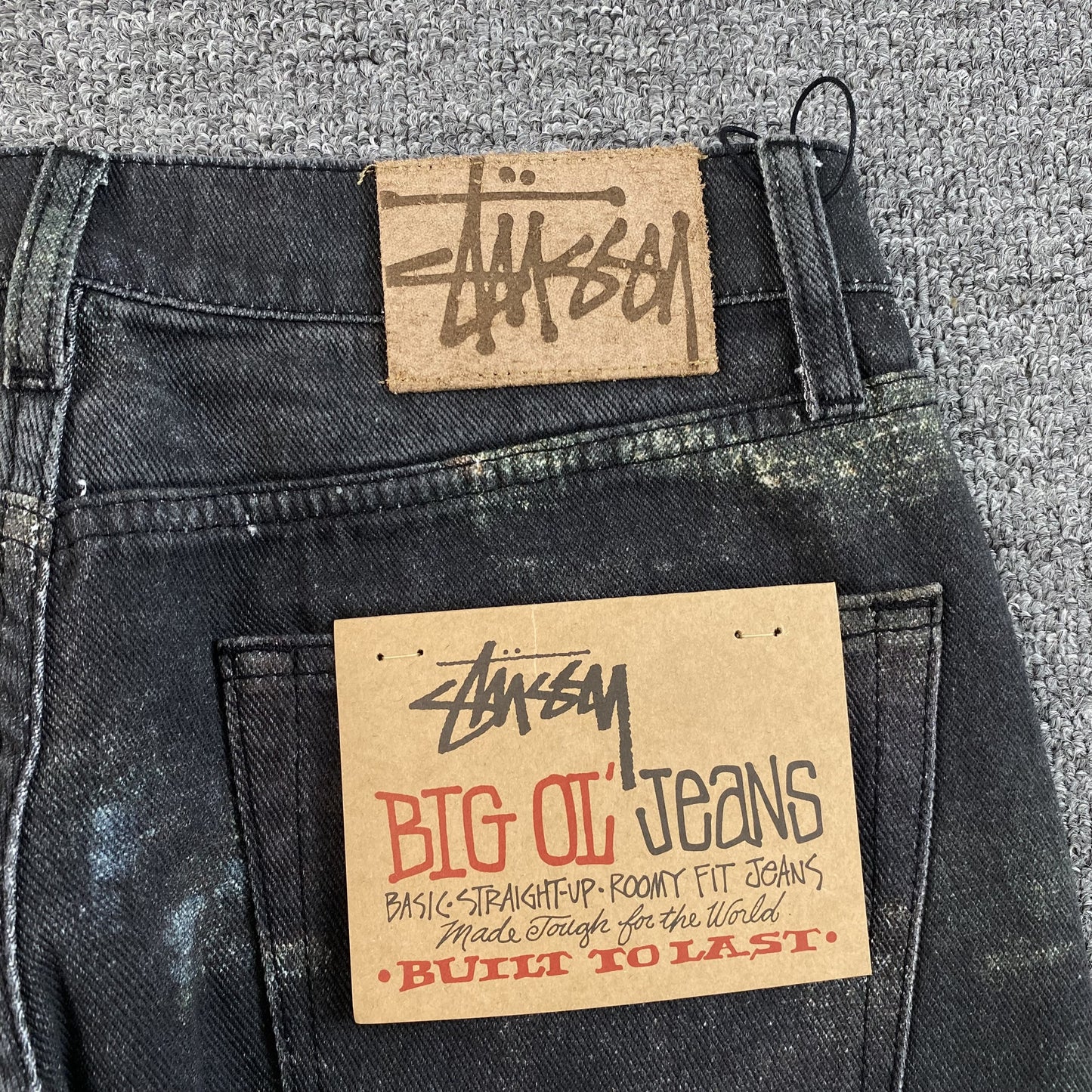 Stussy Big Ol' Stenpat Jeans Camo
