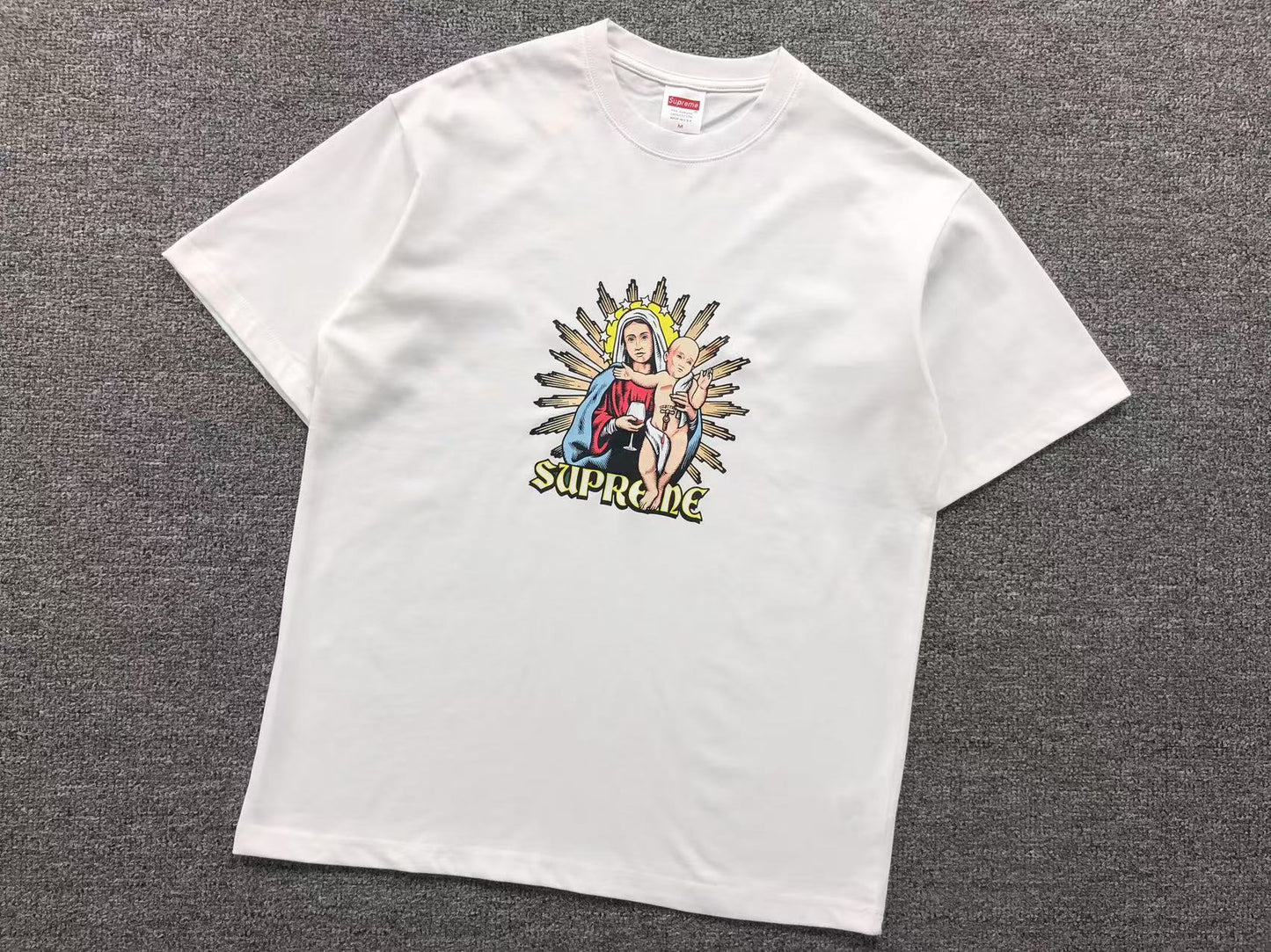 SUPREME BLOOD TEE WHITE-Drip Store Argentina