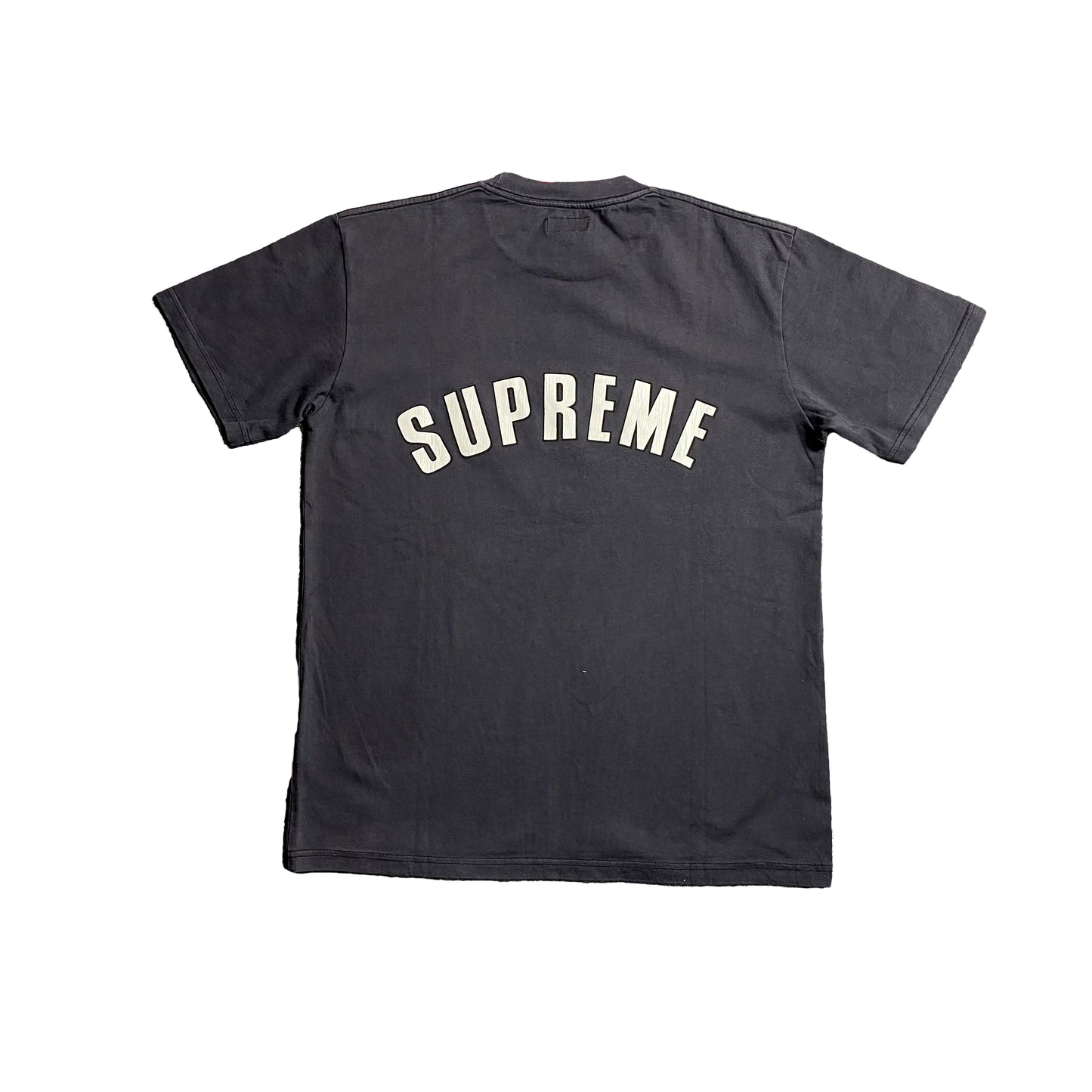 SUPREME CRACKED ARC S/S TOP TEE BLACK-Drip Store Argentina
