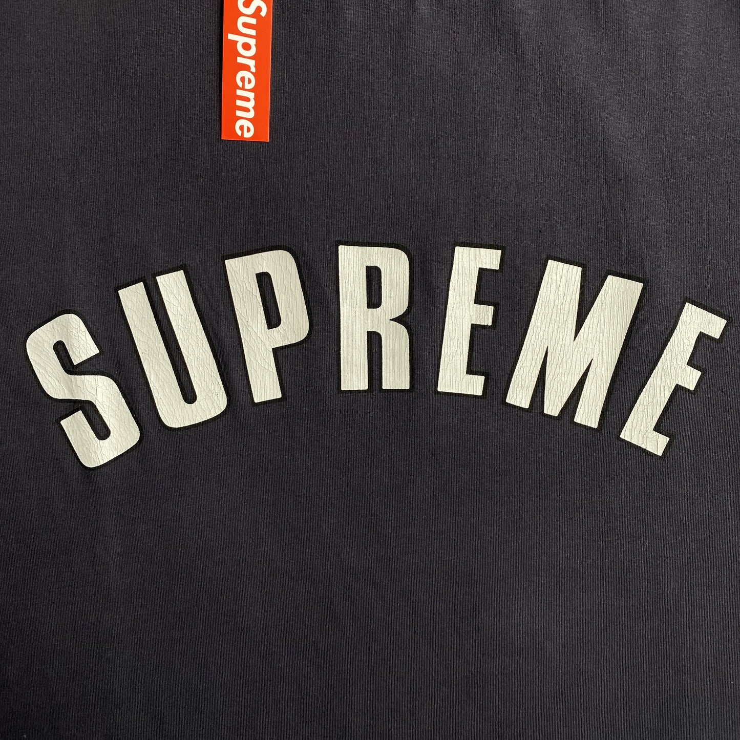 SUPREME CRACKED ARC S/S TOP TEE BLACK-Drip Store Argentina