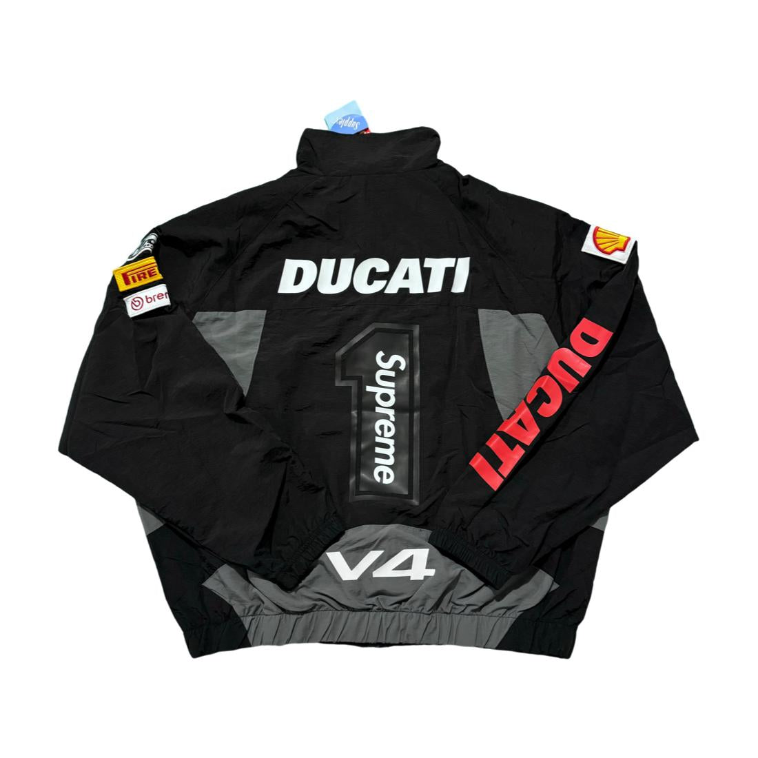 Supreme Ducati Track Jacket Black