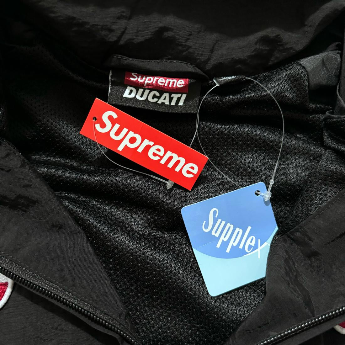 Supreme Ducati Track Jacket Black