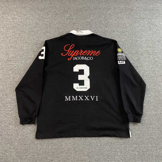 Supreme La Martina Rugby Black