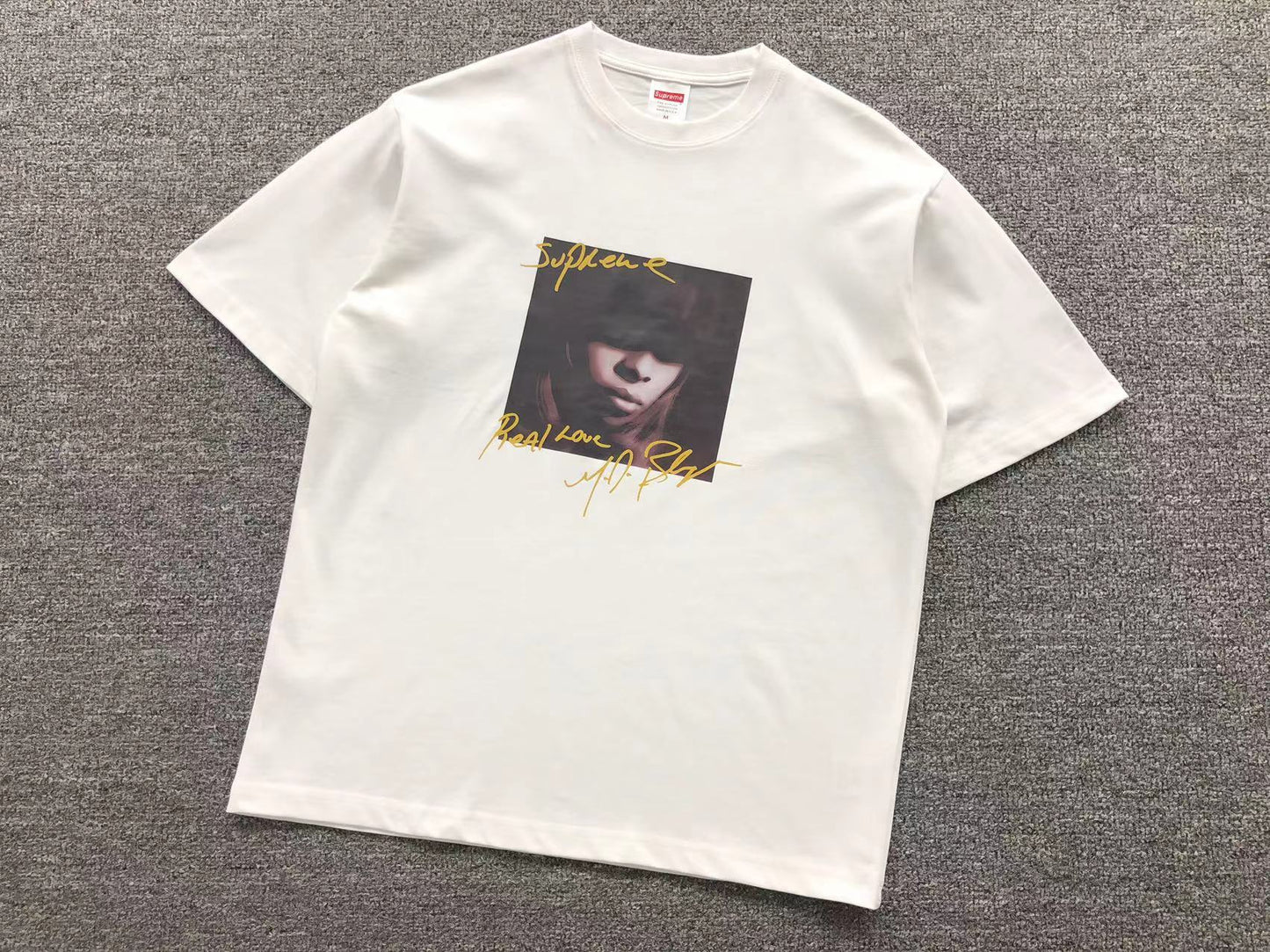 SUPREME MARY J. BLIGE TEE WHITE-Drip Store Argentina