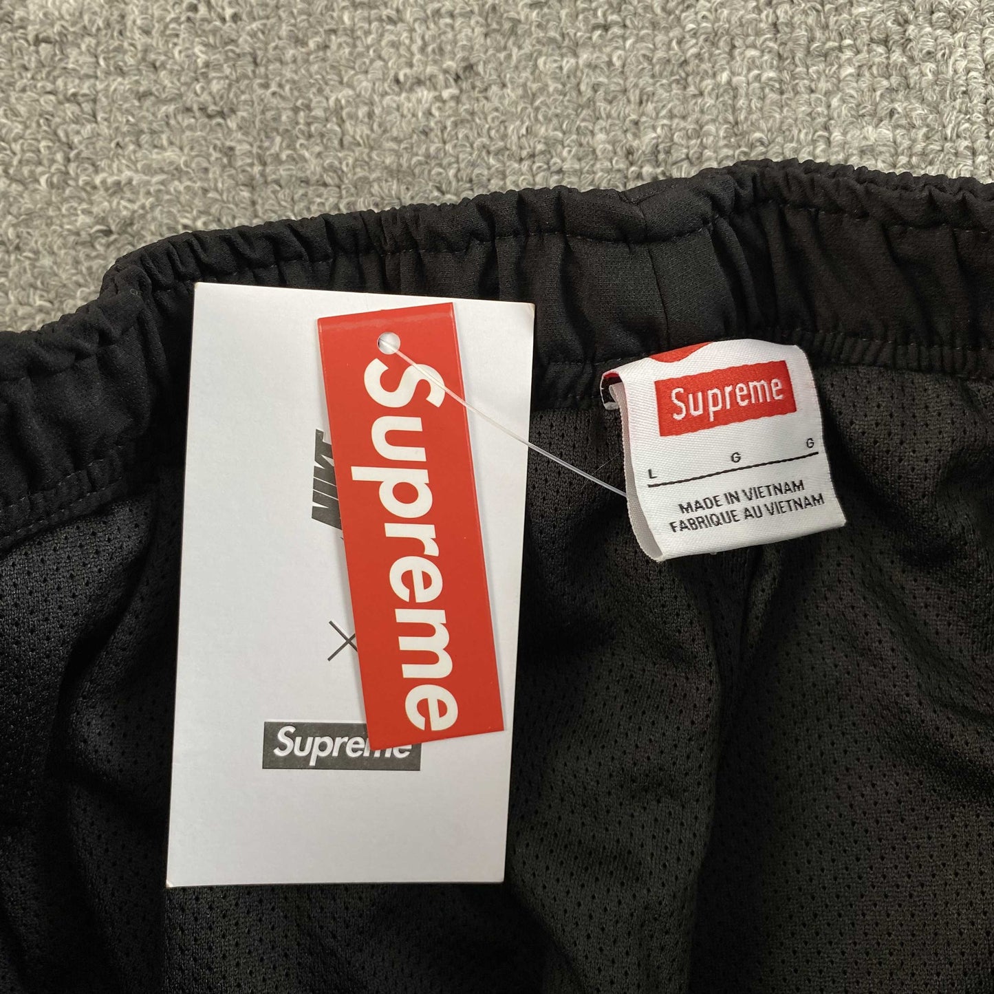 Supreme Nike Track Pants Black