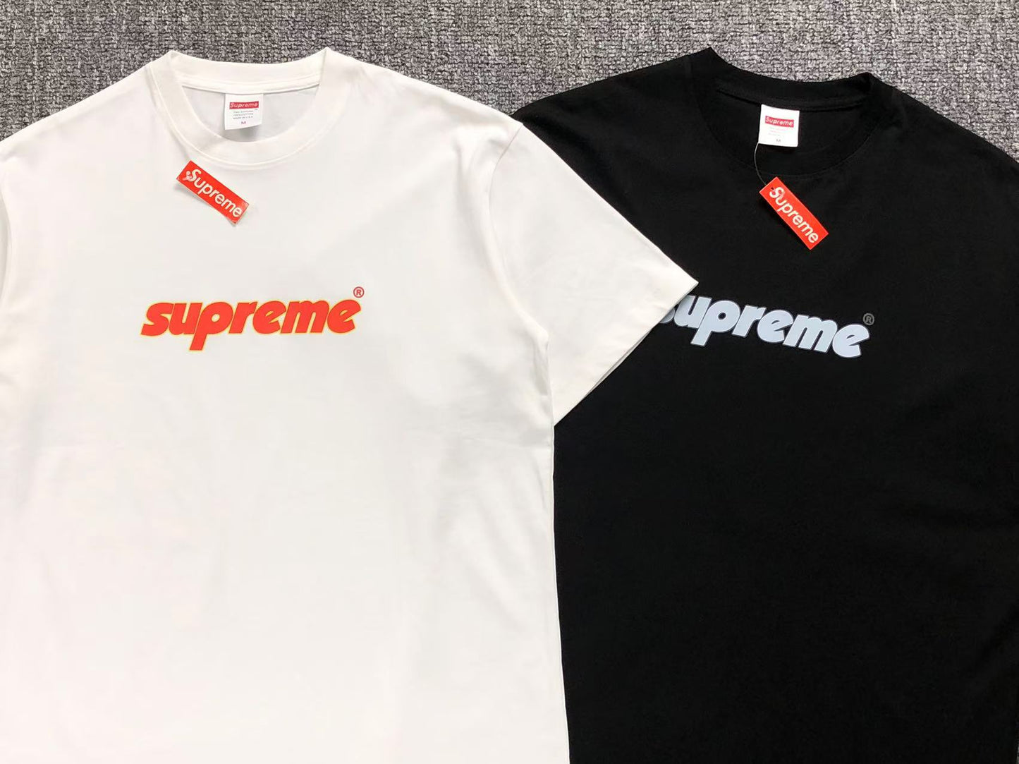 SUPREME PINLINE TEE BLACK-Drip Store Argentina