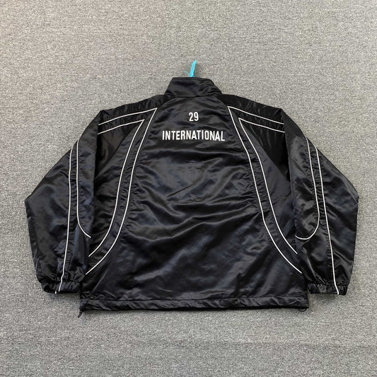 Supreme Satin Piping Pullover Black