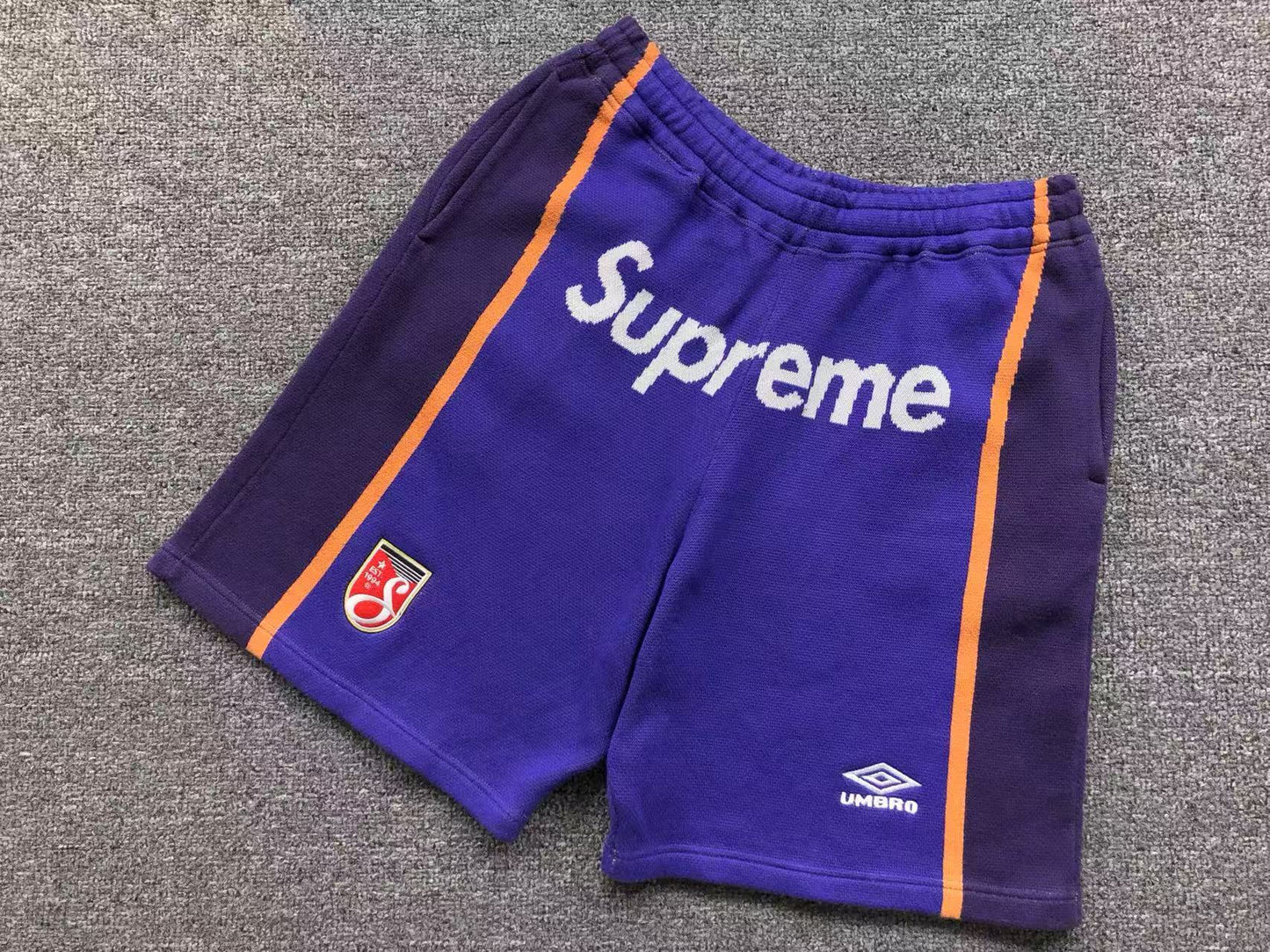 Supreme Umbro Knit Soccer Short Purple