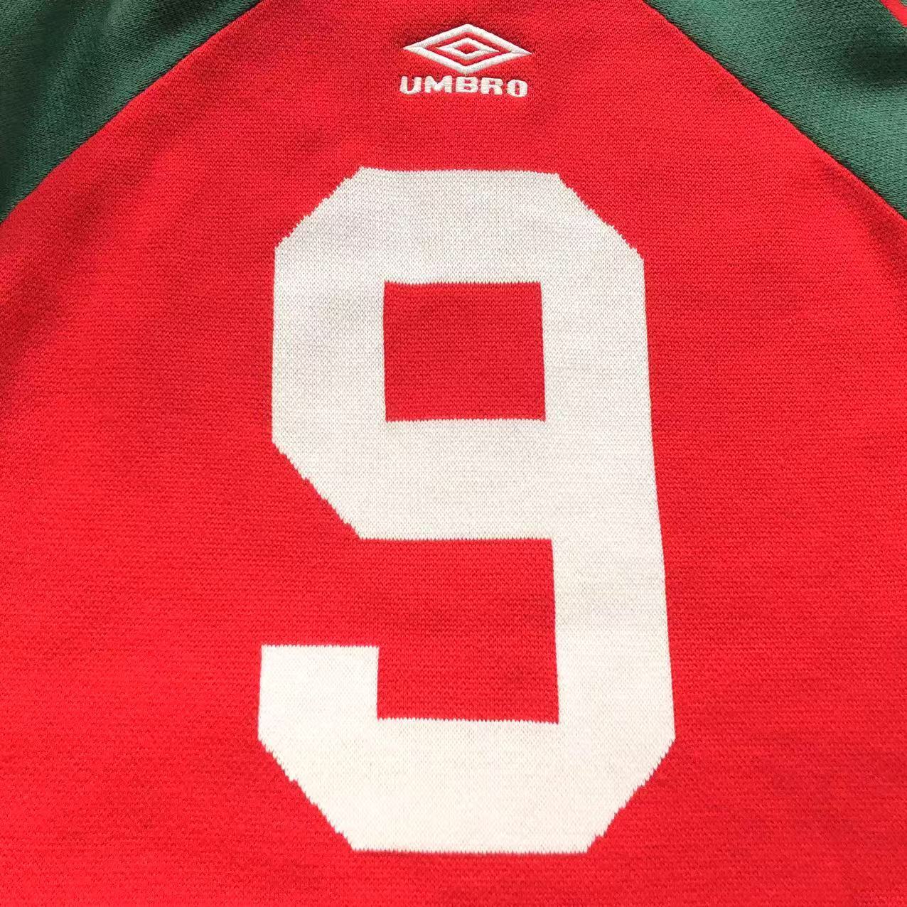 Supreme Umbro Zip Up Sweater Red