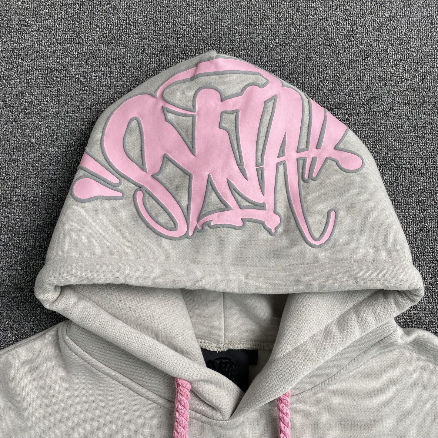 SYNA WORLD SYNA LOGO HOODIE GREY PINK-Drip Store Argentina