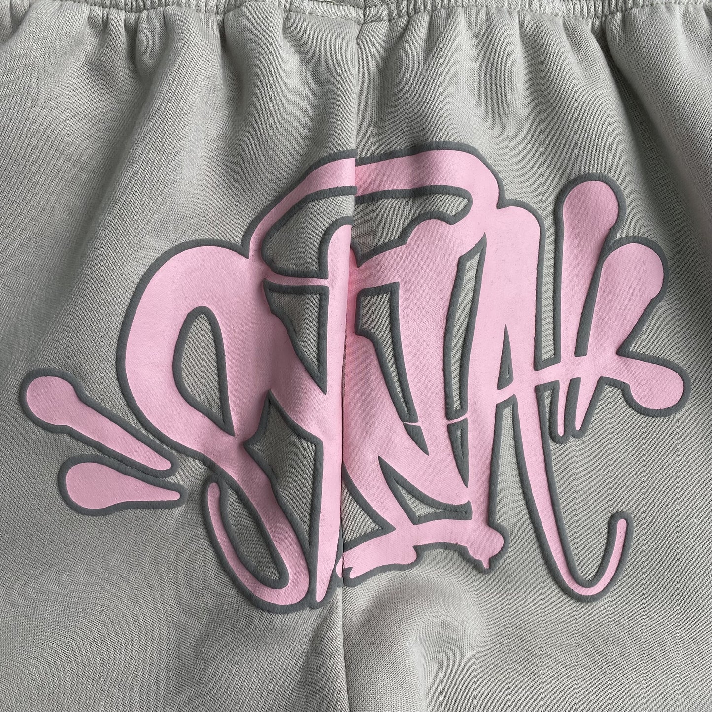 SYNA WORLD SYNA LOGO PANTS GREY PINK-Drip Store Argentina