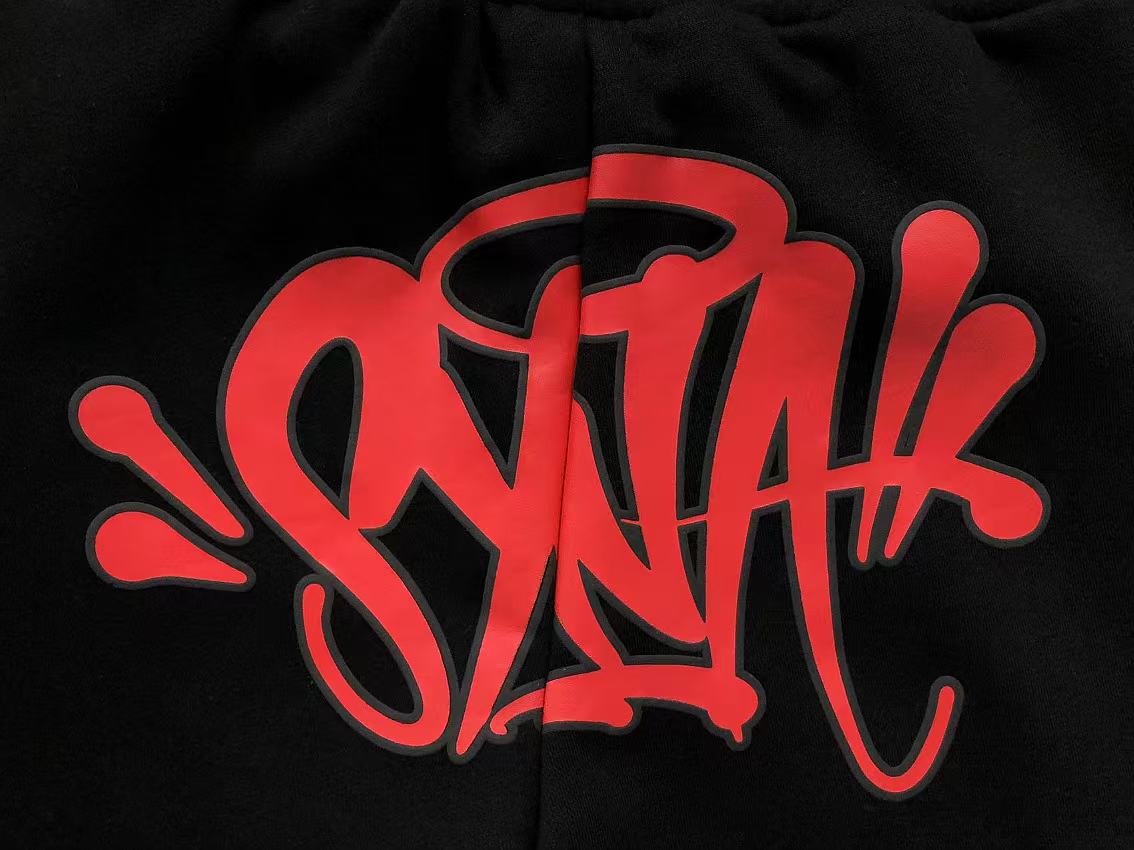 Syna World Syna Logo Tracksuit Black Red