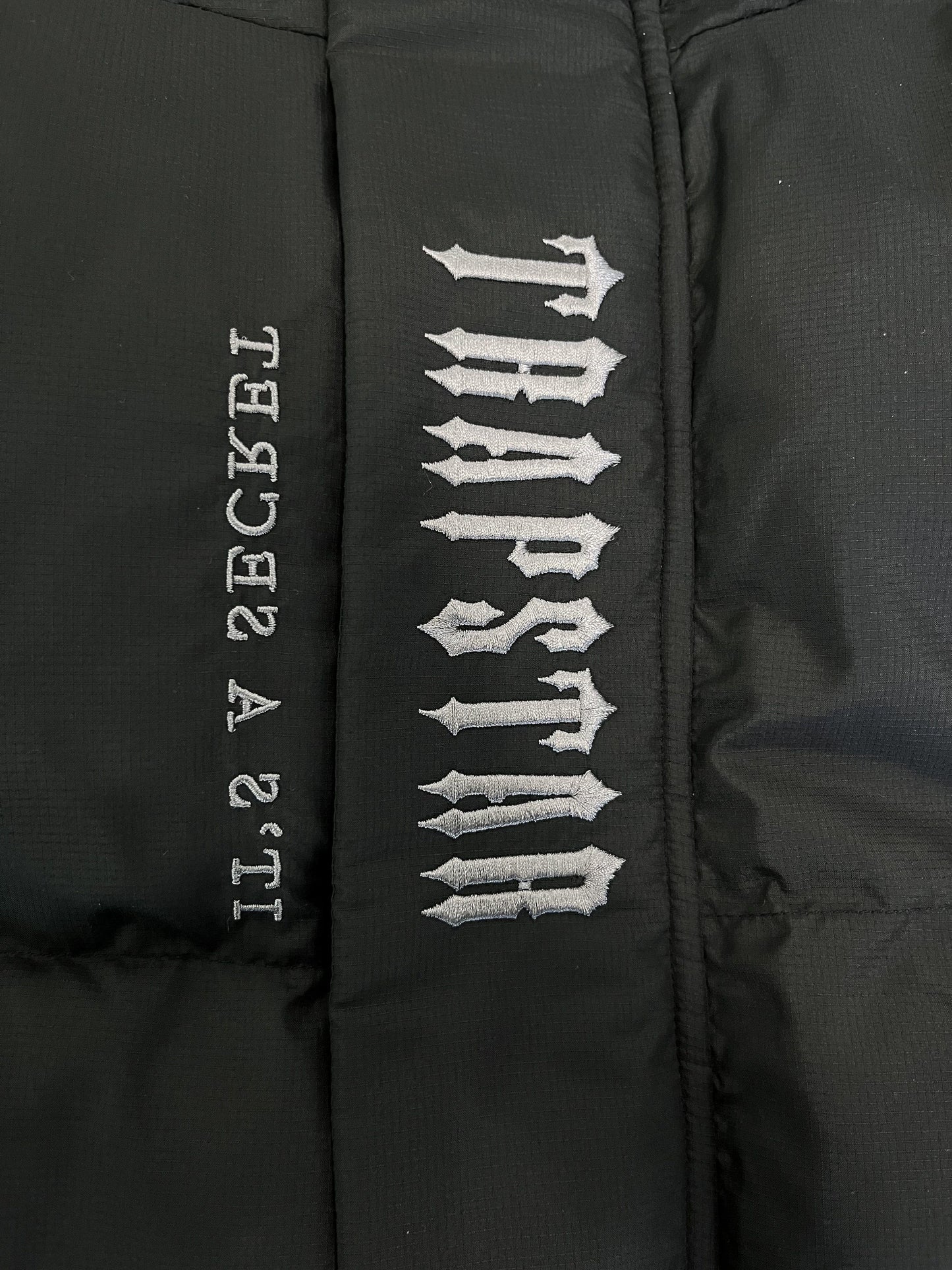 Trapstar Decoded Hooded 2.0 Puffer Jacket Black