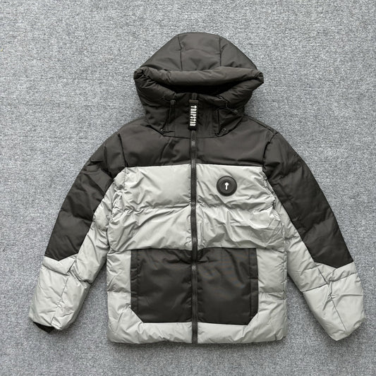 Trapstar Decoded Puffer Jacket Grey