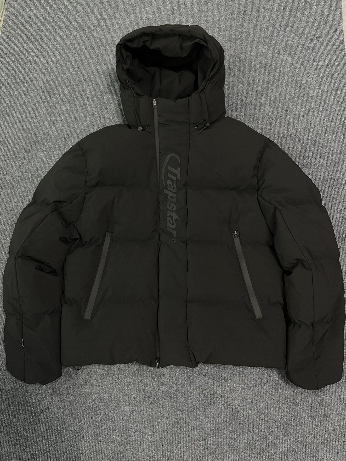 Trapstar Hyperdrive Technical Puffer Jacket Blackout
