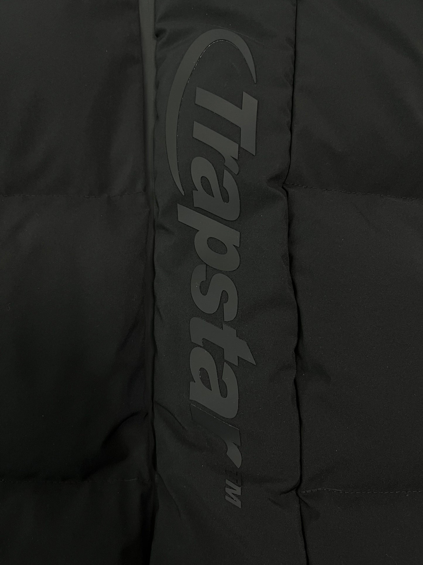 Trapstar Hyperdrive Technical Puffer Jacket Blackout