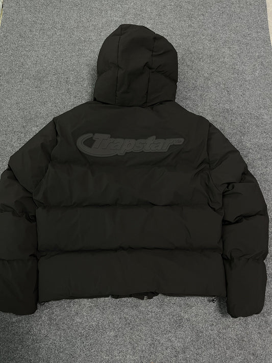 Trapstar Hyperdrive Technical Puffer Jacket Blackout