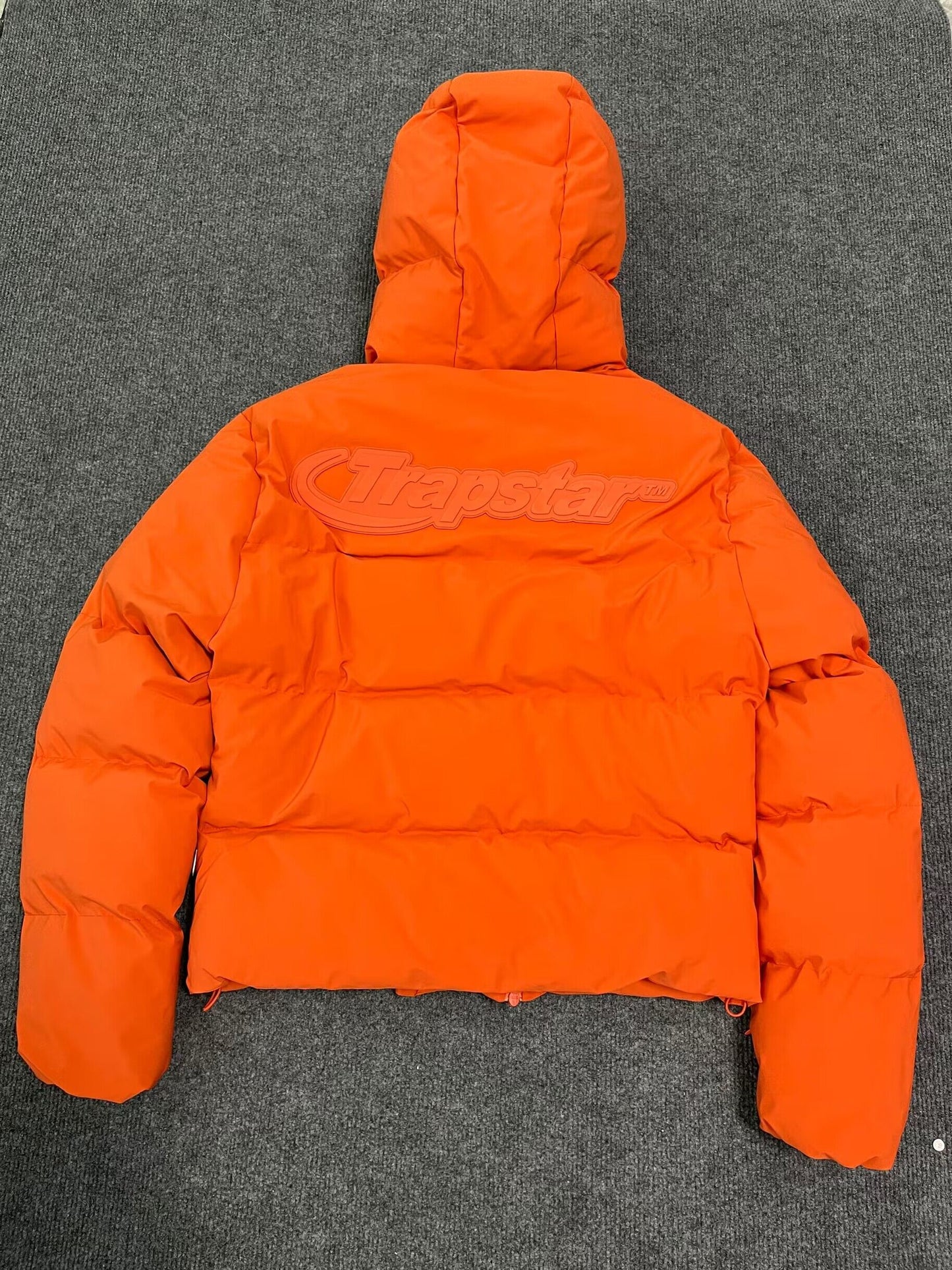 Trapstar Hyperdrive Technical Puffer Jacket Orange