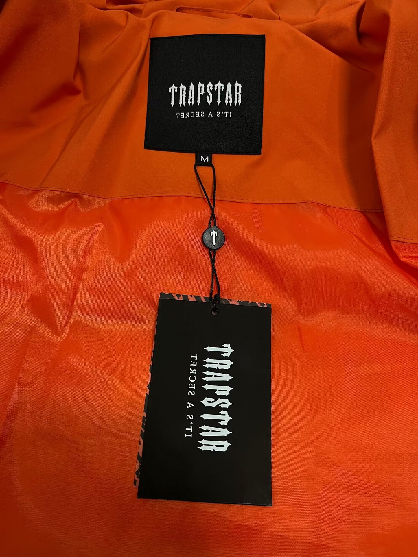 Trapstar Hyperdrive Technical Puffer Jacket Orange