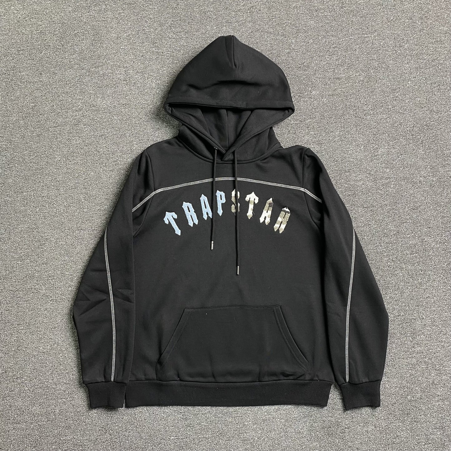 Trapstar Irongate Arch Chenille Tracksuit Black-Drip Store Argentina