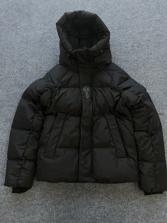 Trapstar Irongate Arch Puffer Jacket Black