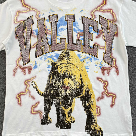 Vale Forever Eye Of The Tiger Bling Tee White