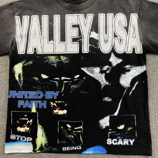 Vale Forever Panther Tee Black