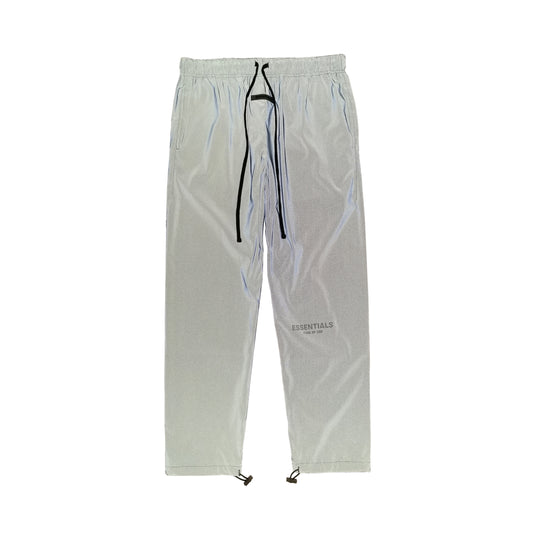 FEAR OF GOD ESSENTIALS TRACK PANTS SILVER REFLECTIVE