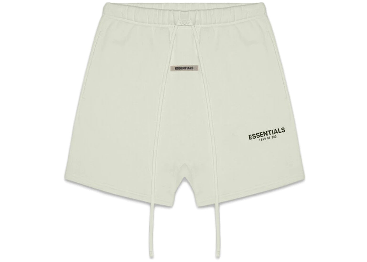 FEAR-OF-GOD-ESSENTIALS-Fleece-Shorts-Alfalfa-Sage-Drip Store Argentina