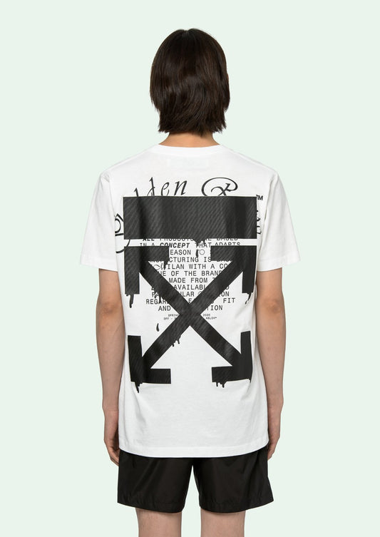 OFF WHITE DRIPPING ARROWS S/S OVER T-SHIRT
