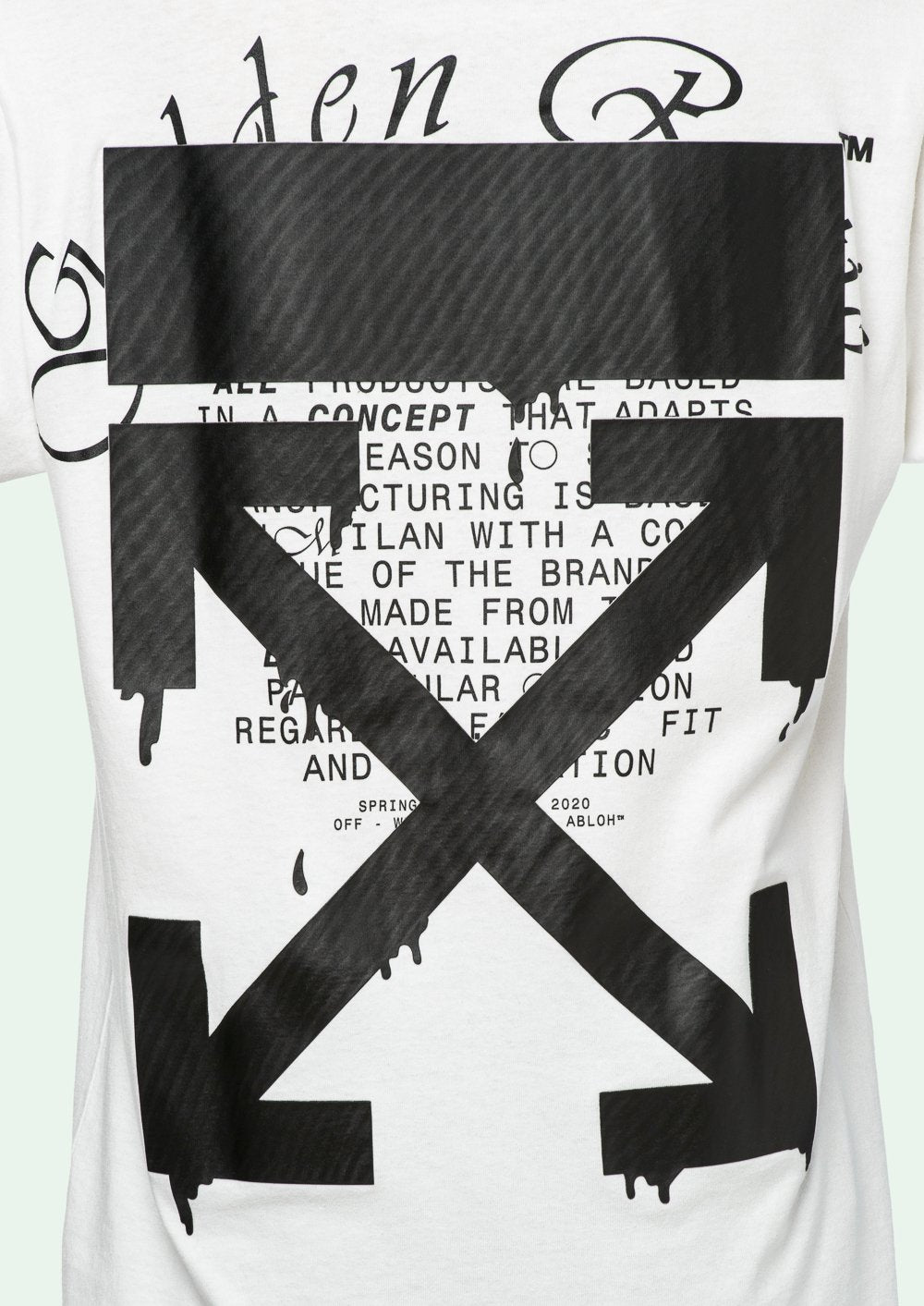 OFF WHITE DRIPPING ARROWS S/S OVER T-SHIRT