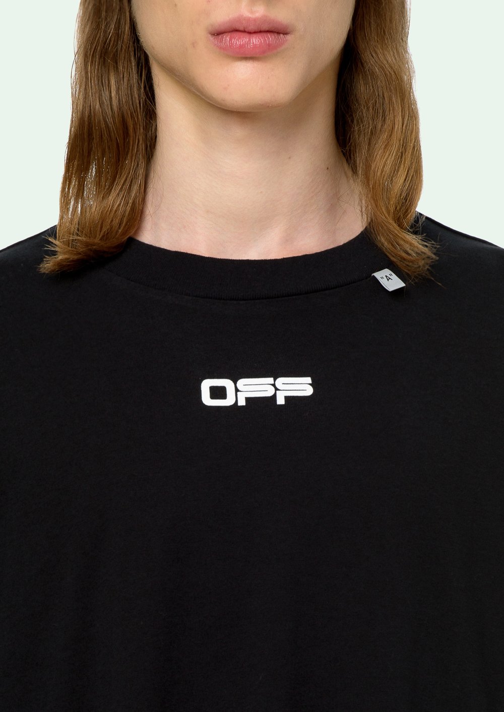OFF WHITE CARAVAGGIO SQUARE S/S OVER T-SHIRT-Drip Store Argentina