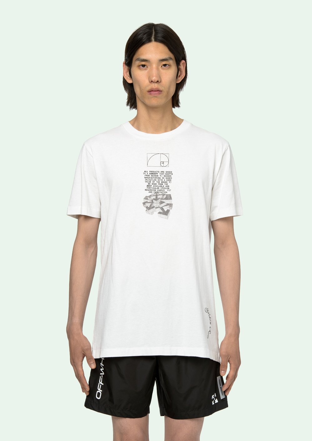 OFF WHITE DRIPPING ARROWS S/S OVER T-SHIRT-Drip Store Argentina