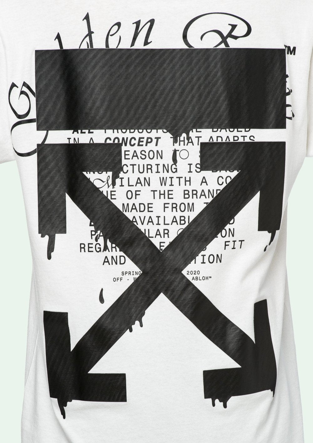 OFF WHITE DRIPPING ARROWS S/S OVER T-SHIRT-Drip Store Argentina