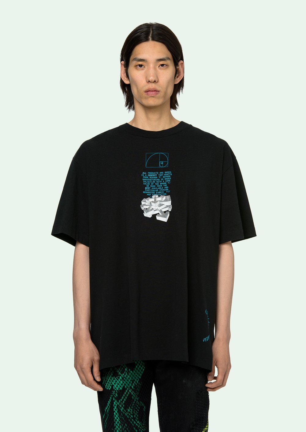 OFF WHITE DRIPPING ARROWS S/S OVER T-SHIRT-Drip Store Argentina