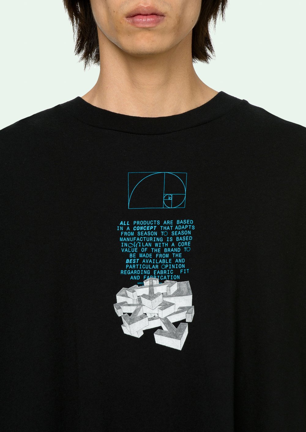 OFF WHITE DRIPPING ARROWS S/S OVER T-SHIRT-Drip Store Argentina